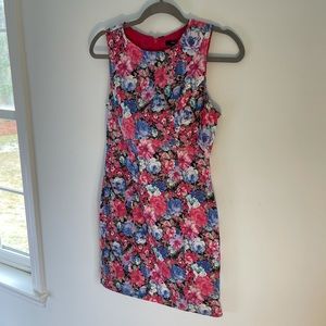 Fitted Summer Flower Dress
